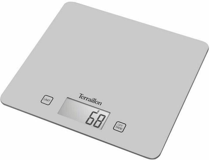 Terraillon Küchenwaage T1040 Silber