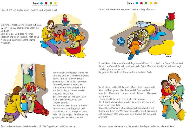 Produktbild Meine ersten Wochen bei der Tagesmutter (Deutsch, Marion Klara Mazzaglia, 2019)