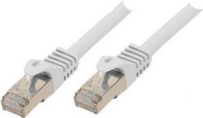 Actual product image Shiverpeaks RJ45 patch cable S/FTP PIMFCat.7 raw cable white 50.0m (S/FTP, CAT7, 50 m)