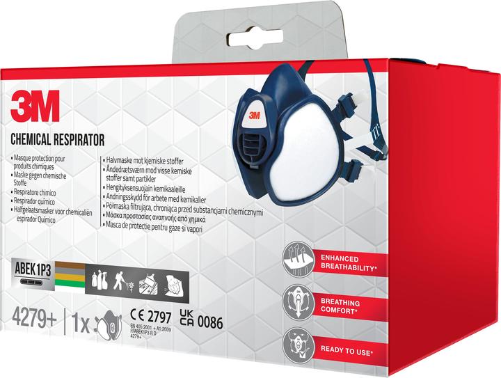 Actual product image 3M Respirator 4279+BC1 (ABEK1, ABEK1P3, 1 x)
