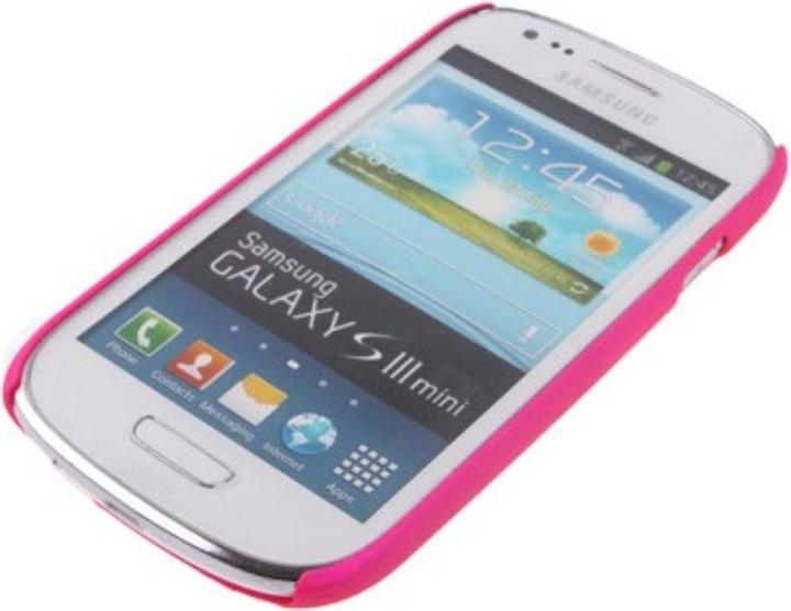 Actual product image König Design Hard case cover for mobile Samsung Galaxy mini / i8190 / i8195 / i8200 pink (Samsung Galaxy Mini)