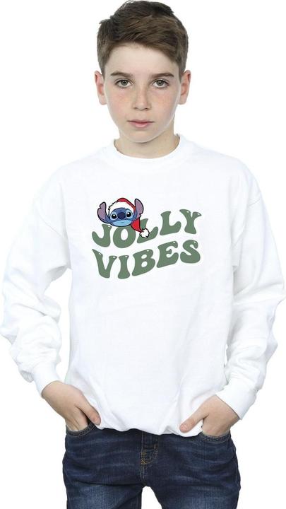 Image du produit Disney - Sweat LILO & STITCH JOLLY CHILLING VIBES - Garçon (128)
