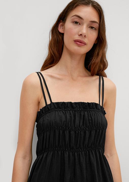 Produktbild Comma Kleid Midi-Kleid mit Rüschendetail (42)