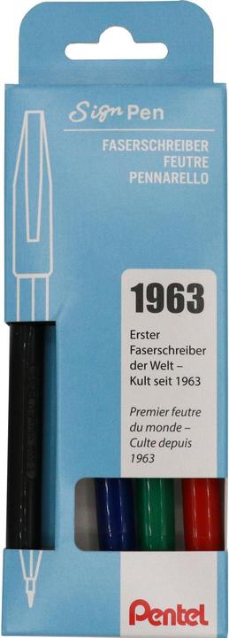 Image du produit Pentel Brush Sign Pen S520 (4 x)