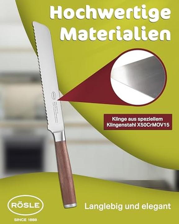 Produktbild Rösle Brotmesser (20 cm)