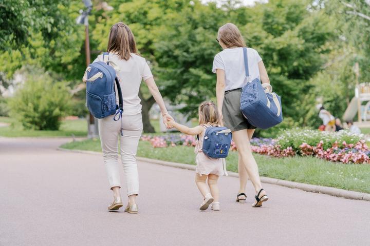 Actual product image Badabulle Bowling diaper bag
