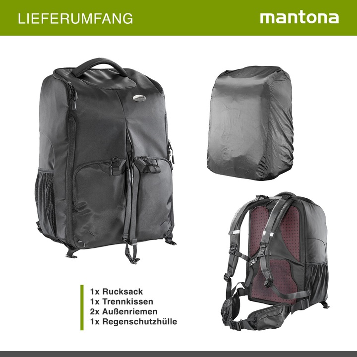 Produktbild mantona Drohnen Rucksack universal (Drohnen Rucksack)