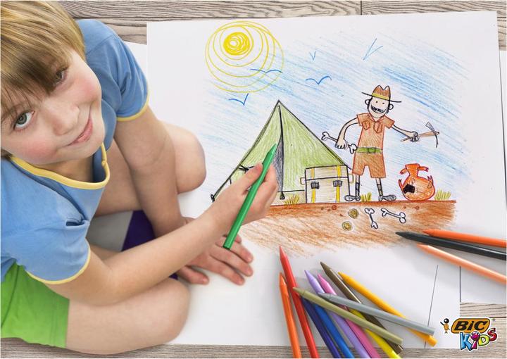 Produktbild Bic Kids Plastidecor Farbe Kreide (12x)