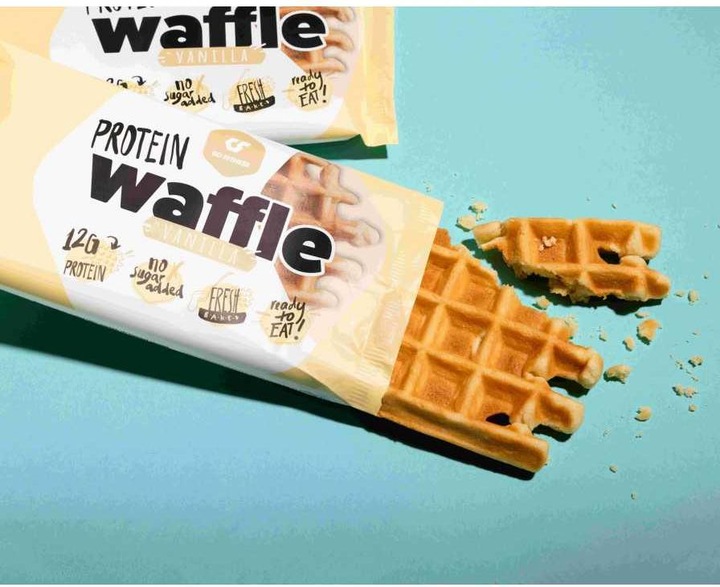 Actual product image Go Fitness Protein waffle (Vanilla, 1 pcs., 600 g)