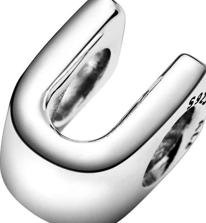 Actual product image Pandora Letter "U" Charms/Beads (Silver)
