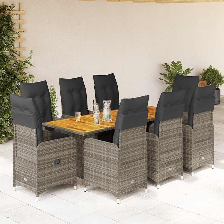 Image du produit vidaXL Bistro Set (190 x 80 x 75 cm)