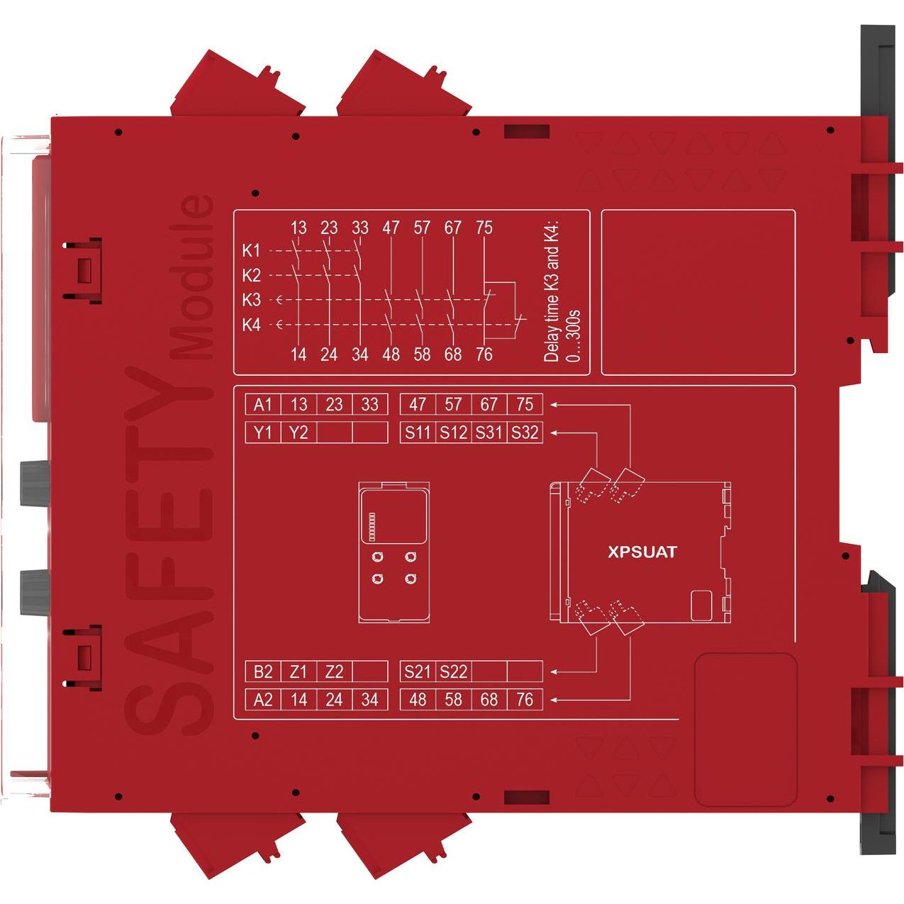 Thumbnail - Schneider Electric XPSUAT13A3AC 10FKT 1K 3+3S 1Ö2T 24V FZ Sicherheitsrelais, Relais