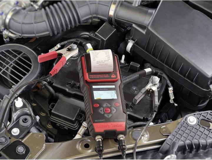 Image du produit Voltcraft VC-BT12/24-Print Testeur de batterie automobile 12 V, 24V Test de batterie 243mm x 110mm x 59mm