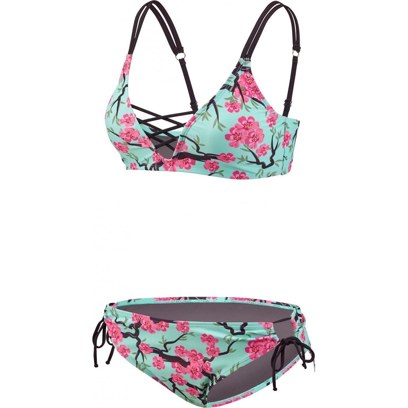 Beco, Damen, Bikini, Beermann GmbH Bikini Damen B-Cup Standard schwarz/bunt 42, Schwarz, (42)