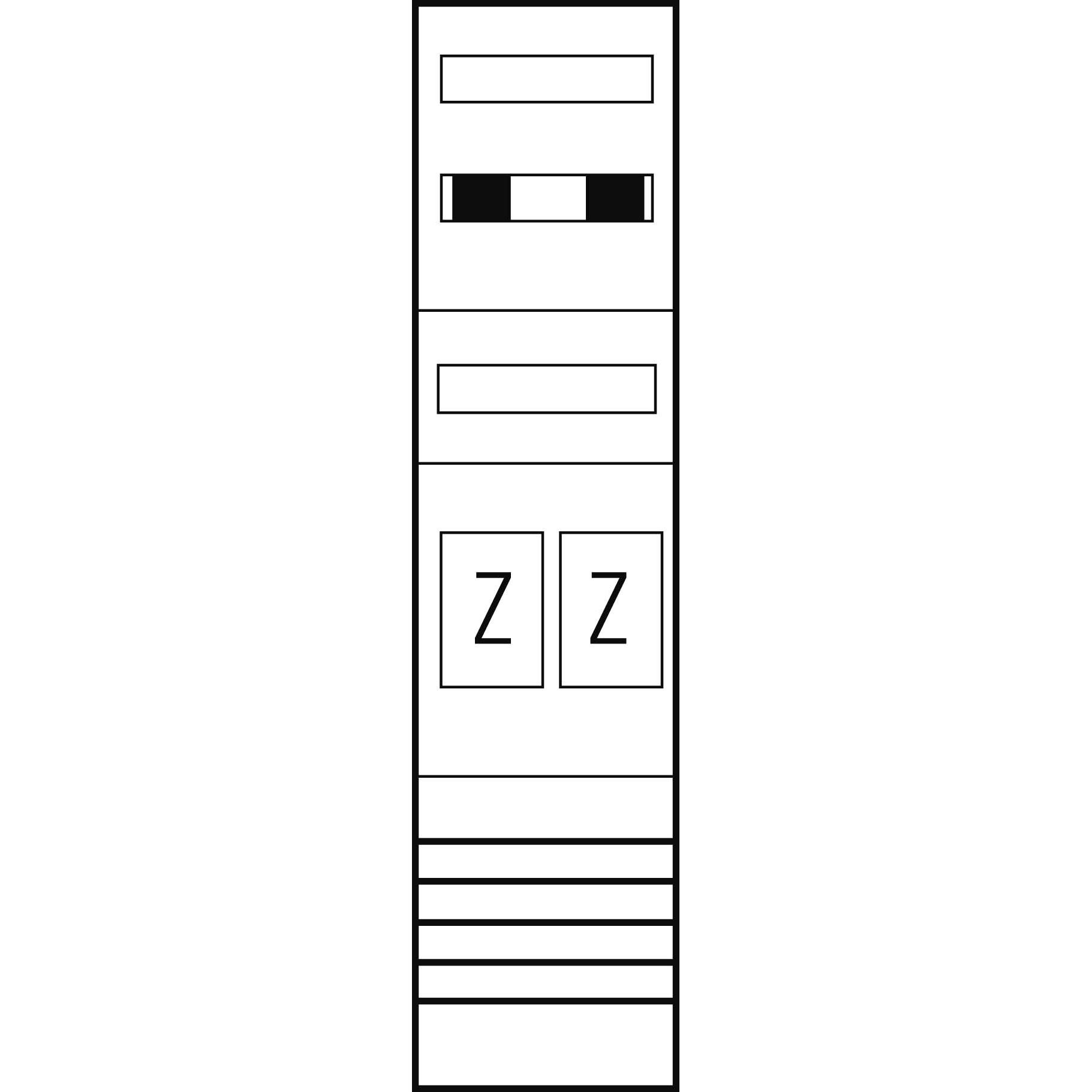 ABN, Verteilerschrank Zubehör, Zählerplatz