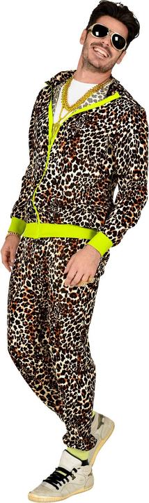 Actual product image Widmann 80er Jahre - Leopard Trainingsanzug (XL)