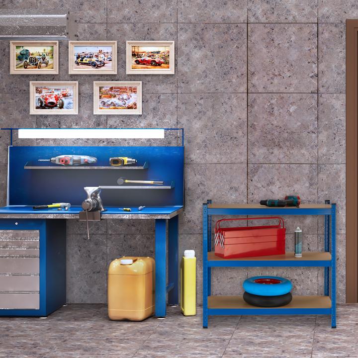 Actual product image Relaxdays Heavy duty shelving
