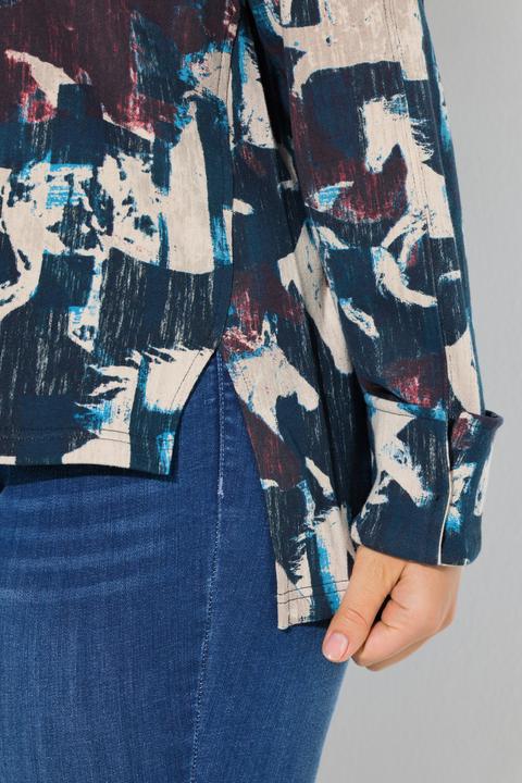Produktbild Ulla Popken Sweatshirt, Pferde, A-Linie, Rundhals, Langarm (46, 48)