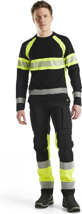 Actual product image Blakläder Long-sleeved high-visibility T-shirt (L)
