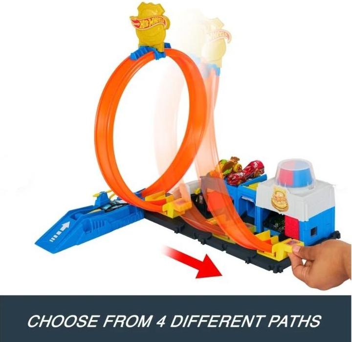 Actual product image Hot Wheels City Super Polizeistation