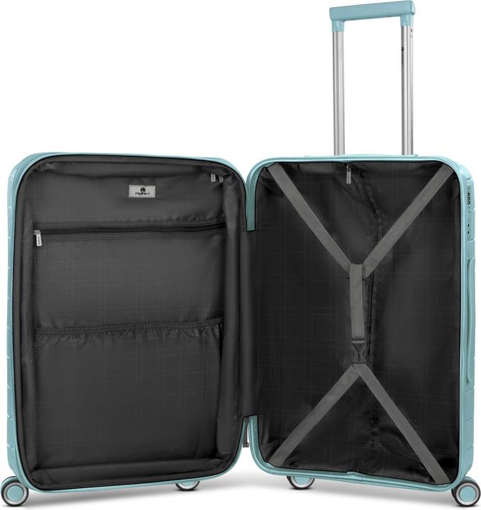 Image du produit Franky London 4 rollers Trolley M 42 cm with extensible fold (59 l, M (50 - 90l))