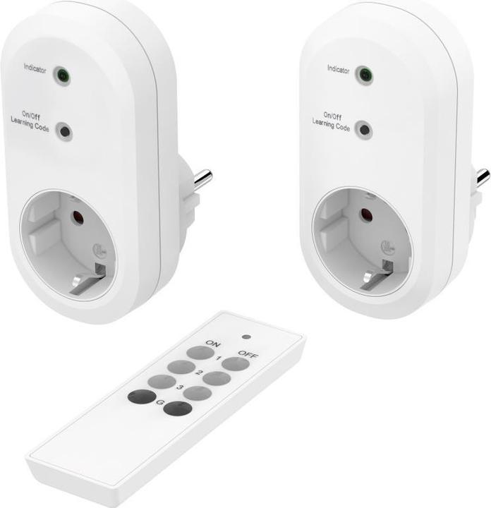 Produktbild Hama Funksteckdosen-Set (Typ F)