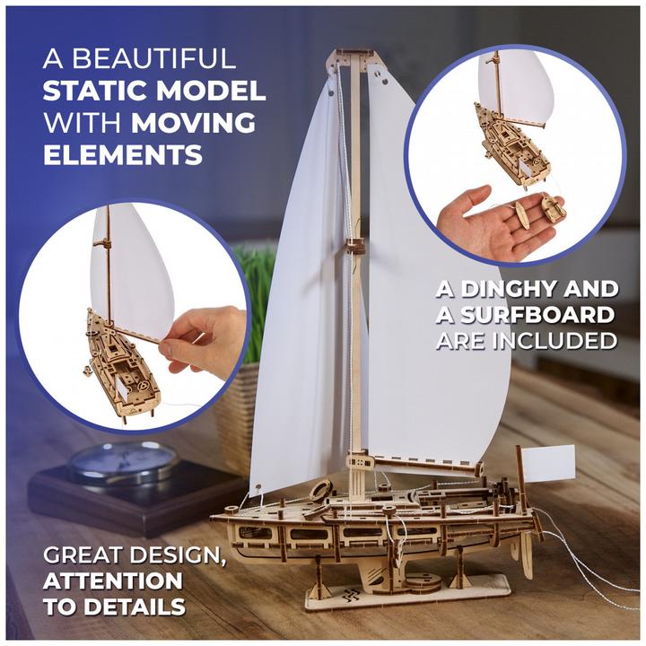 Produktbild Ugears 70193 Ocean Beauty Yacht - Ocean Beauty Yacht