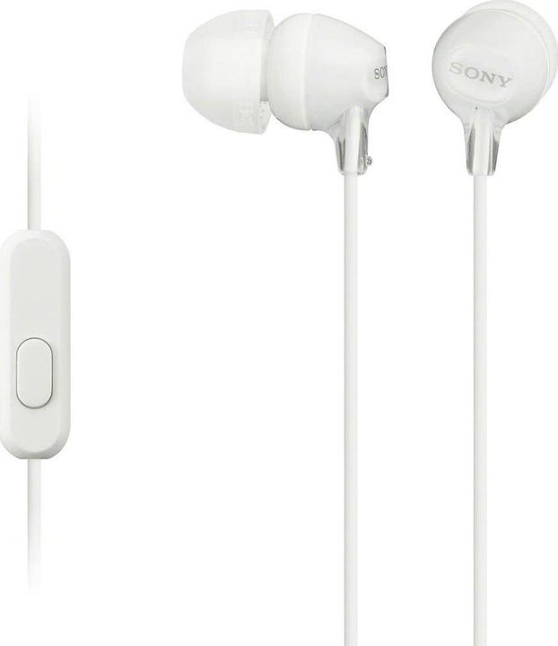Actual product image Sony Mdr-Ex15ap (No noise cancelling, Cable)