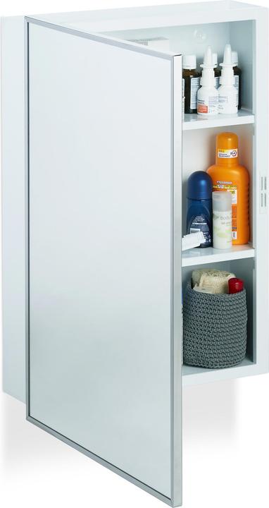 Image du produit Relaxdays Armoire de Toilette avec Miroir SDB (40.5 x 12.5 x 56 cm)