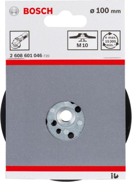 Actual product image Bosch Professional Zubehör PRO Backing Pad soft, 125 mm, M10, soft (P60)