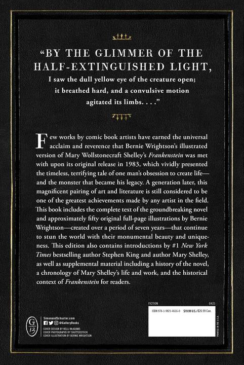 Immagine prodotto Frankenstein (Inglese, Bernie Wrightson, Mary Wollstonecraft Shelley, Re Stefano, 2021)