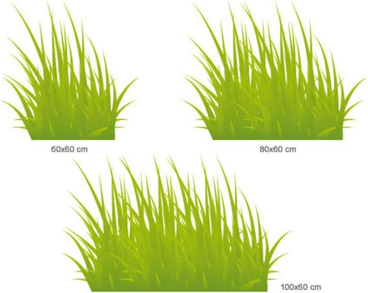 Produktbild Trenddeko Grasimpression (100 x 100 cm)