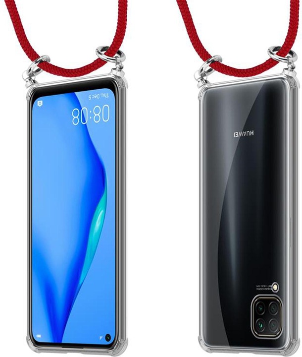 Produktbild Cadorabo TPU Handy Kette SILBER Cover