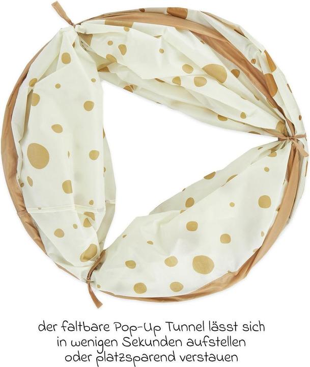 Produktbild Bieco Pop up Spieltunnel Dots