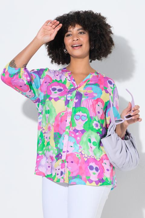 Actual product image Angel of Style Blouse, A-line, face pattern (54)
