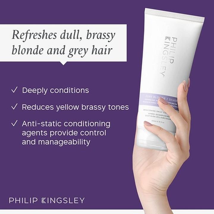 Actual product image Philip Kingsley Pure Blonde/Silver Conditioner (200 ml)