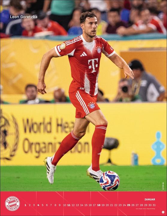 Produktbild Heye FC Bayern München Posterkalender 2026 (34 x 44 cm)