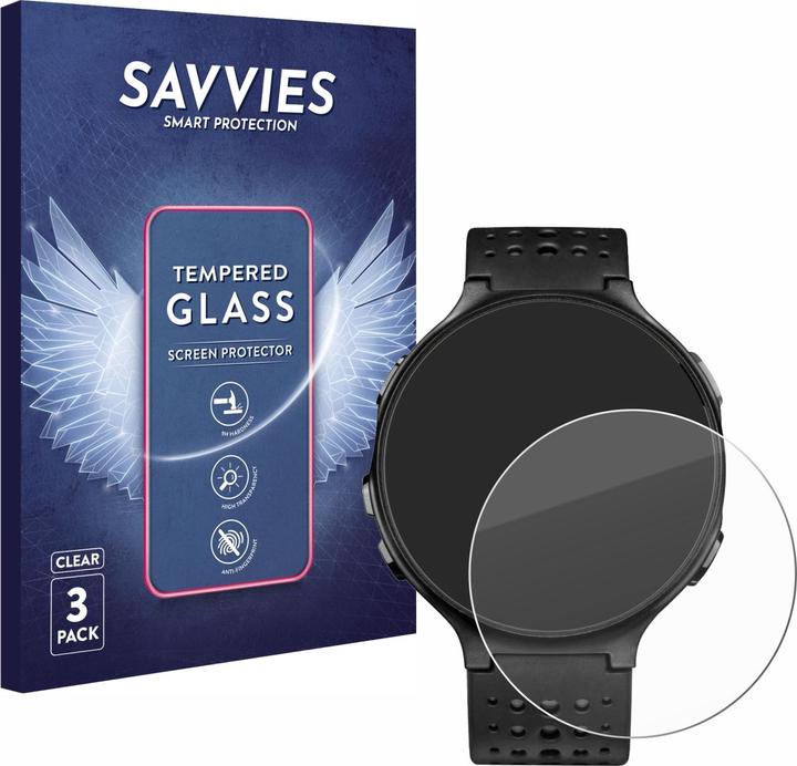 Actual product image Savvies Tempered Glass (Forerunner 235)