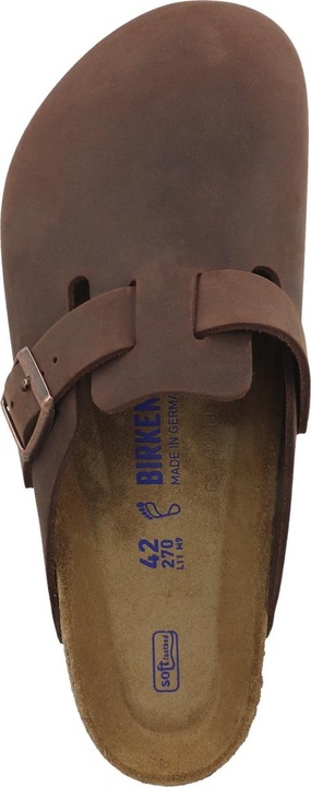 Image du produit Birkenstock Boston SFB cuir naturel huilé lit souple normal - 64069 (44)