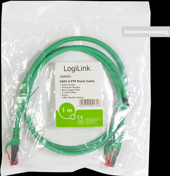 Actual product image LogiLink Network cable (S/FTP, CAT6, 5 m)