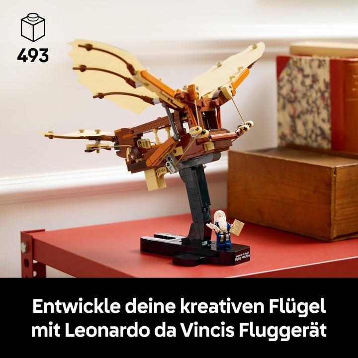 Actual product image LEGO Die Flugmaschine von Leonardo da Vinci (10363, LEGO Icons)