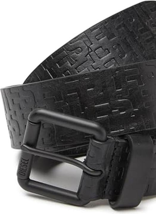 Actual product image Diesel Monogram Leather Belt (75)
