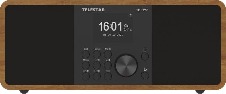 Telestar Top 250 (DAB+, FM, Web radio, Bluetooth, Wi-Fi)