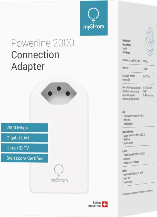 Actual product image myStrom 2000 Connection (2000 Mbit/s)