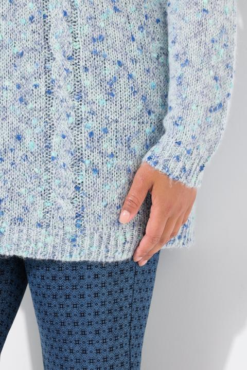Actual product image Janet & Joyce Pullover, Classic Fit, Noppengarn, Zopfmuster (50, 52)