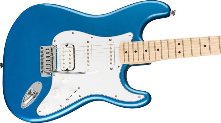 Immagine prodotto Fender Chitarra elettrica Affinity Series Stratocaster HSS Pack MN Lake Placid Blue starterset (Set di chitarre elettriche, Soffitto: Pioppo, Collo: Acero, Tastiera: Acero)