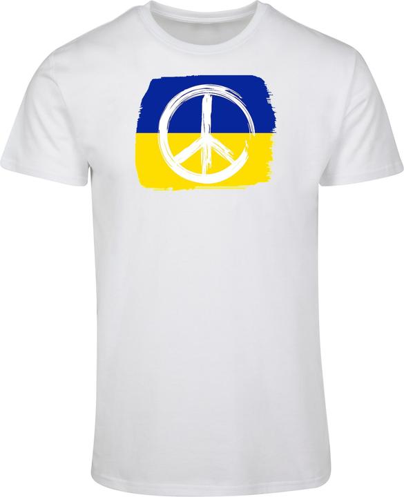 Produktbild Merchcode Peace - Flag Peace Basic T-Shirt - 161529 (S)