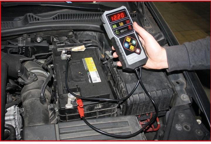Image du produit KS Tools Testeur numérique de batterie et de système de charge 12V