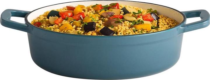 Produktbild APS Bräter mit Deckel "5 STARS" (Gusseisen, 25 x 7 cm)