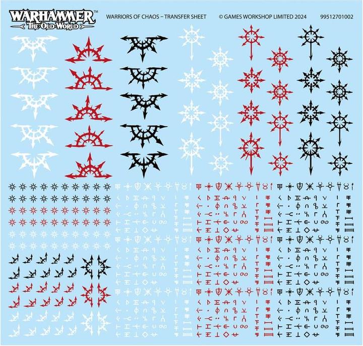 Nutritional values and ingredients Games Workshop Warhammer ToW - Warriors of Chaos Guerriers du Chaos (Plastic)